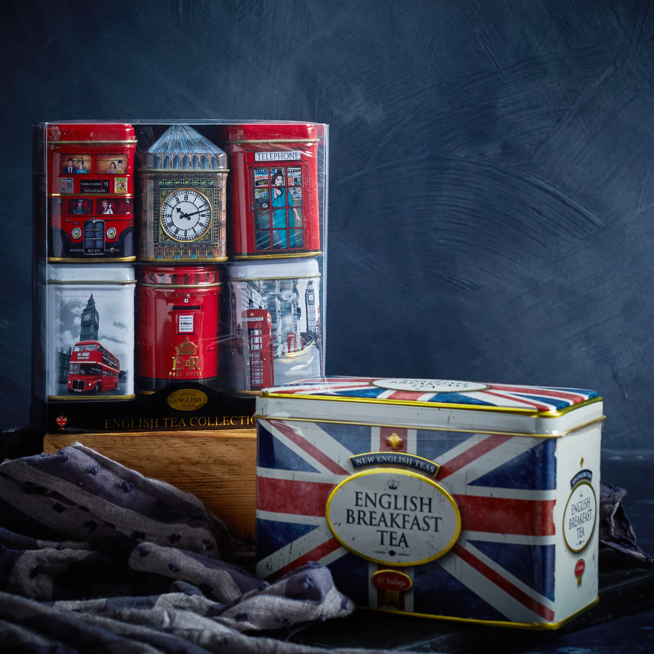 New English Teas loose-leaf texture view highlighting leaf quality and aroma benefit