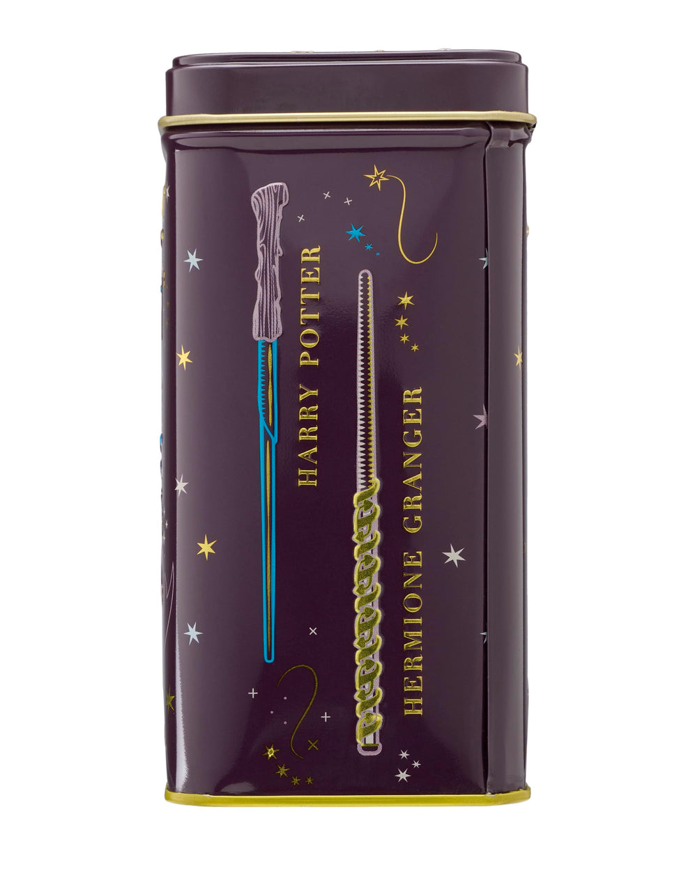 New English Teas open tin with spoon and mug demonstrating convenient serving use