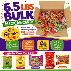 New To Town assorted candies spread, showcasing variety and color