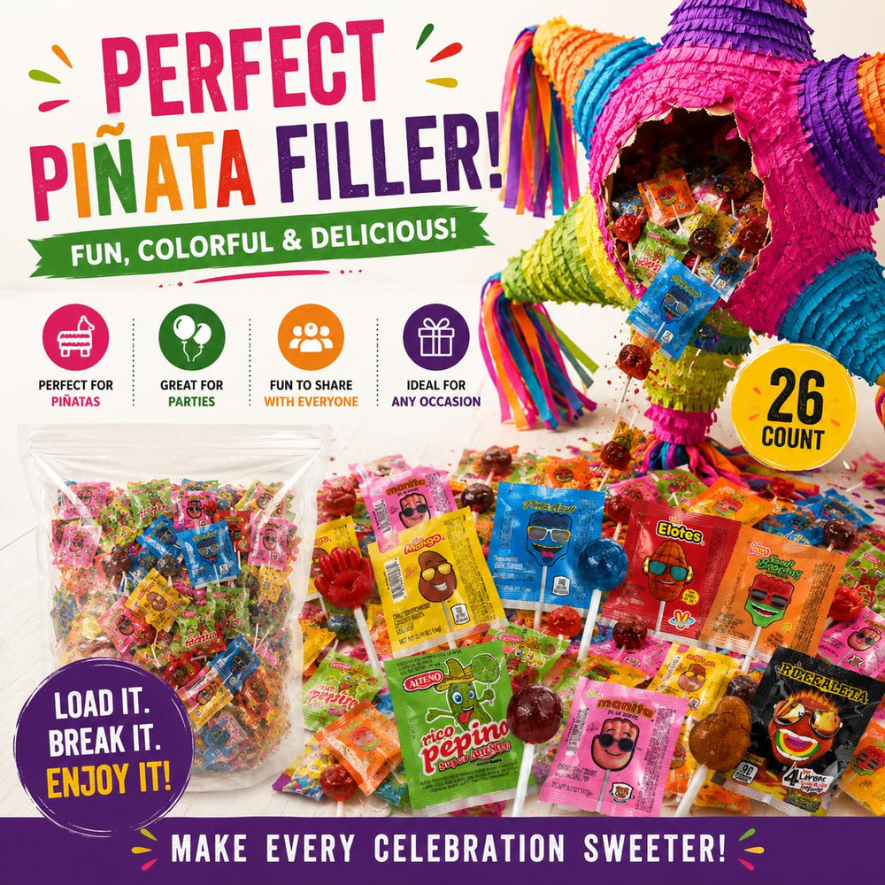 New To Town lollipops in a party bowl illustrating festive display and easy sharing