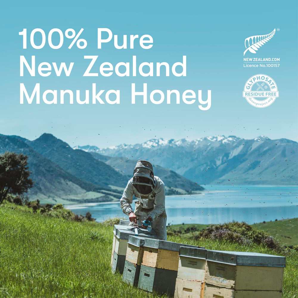 NEW ZEALAND HONEY CO laboratory test document image showing third-party verified MGO value