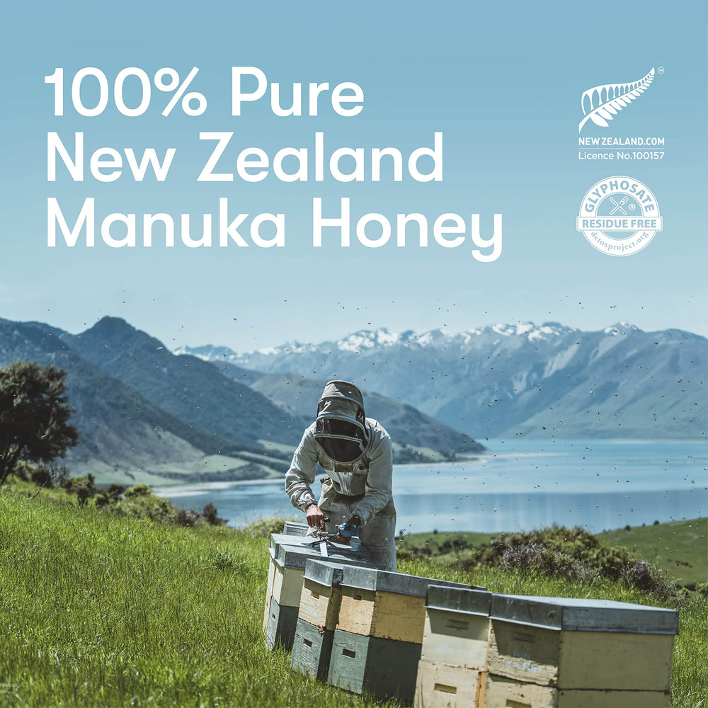 NEW ZEALAND HONEY CO recyclable jar highlighting BPA-free packaging benefit