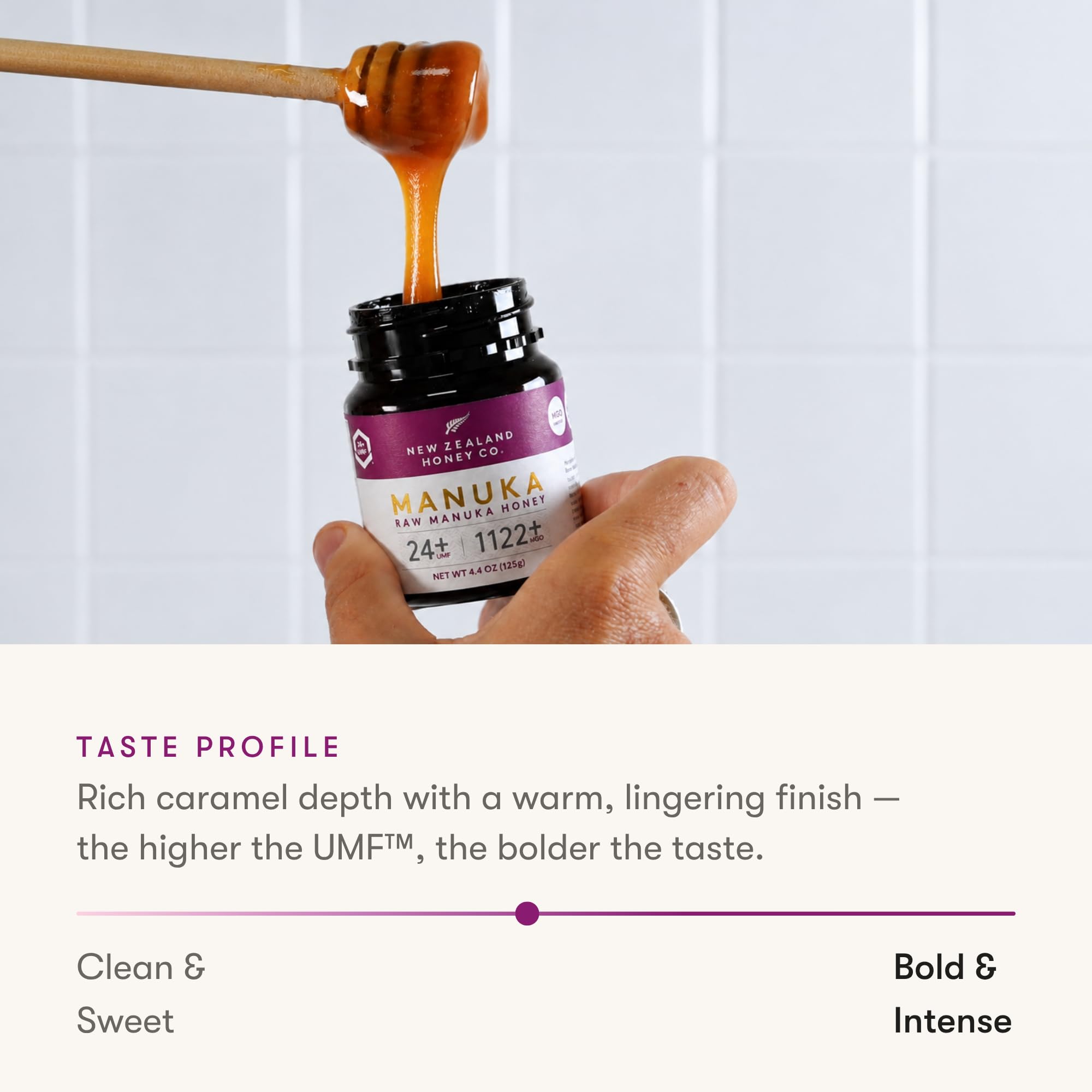 NEW ZEALAND HONEY CO applying honey mask on skin as a brief nourishing treatment