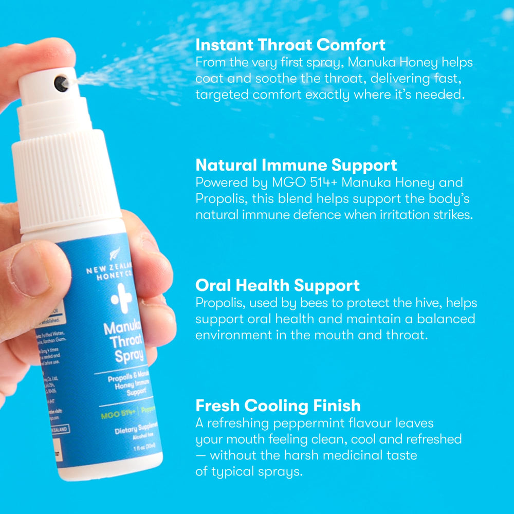 NEW ZEALAND HONEY CO spray nozzle close-up for precise misting