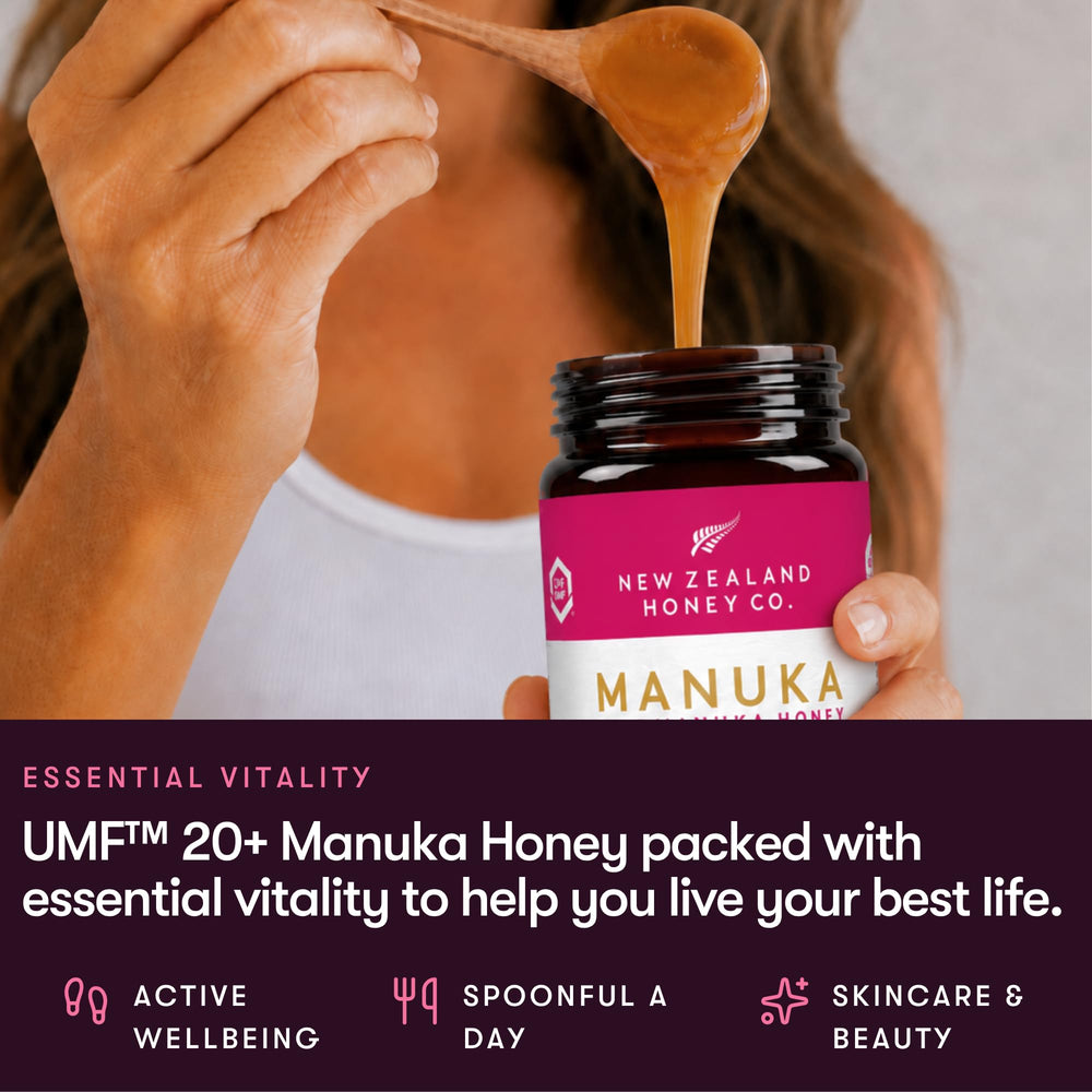 NEW ZEALAND HONEY CO kitchen counter lifestyle demonstrating everyday use