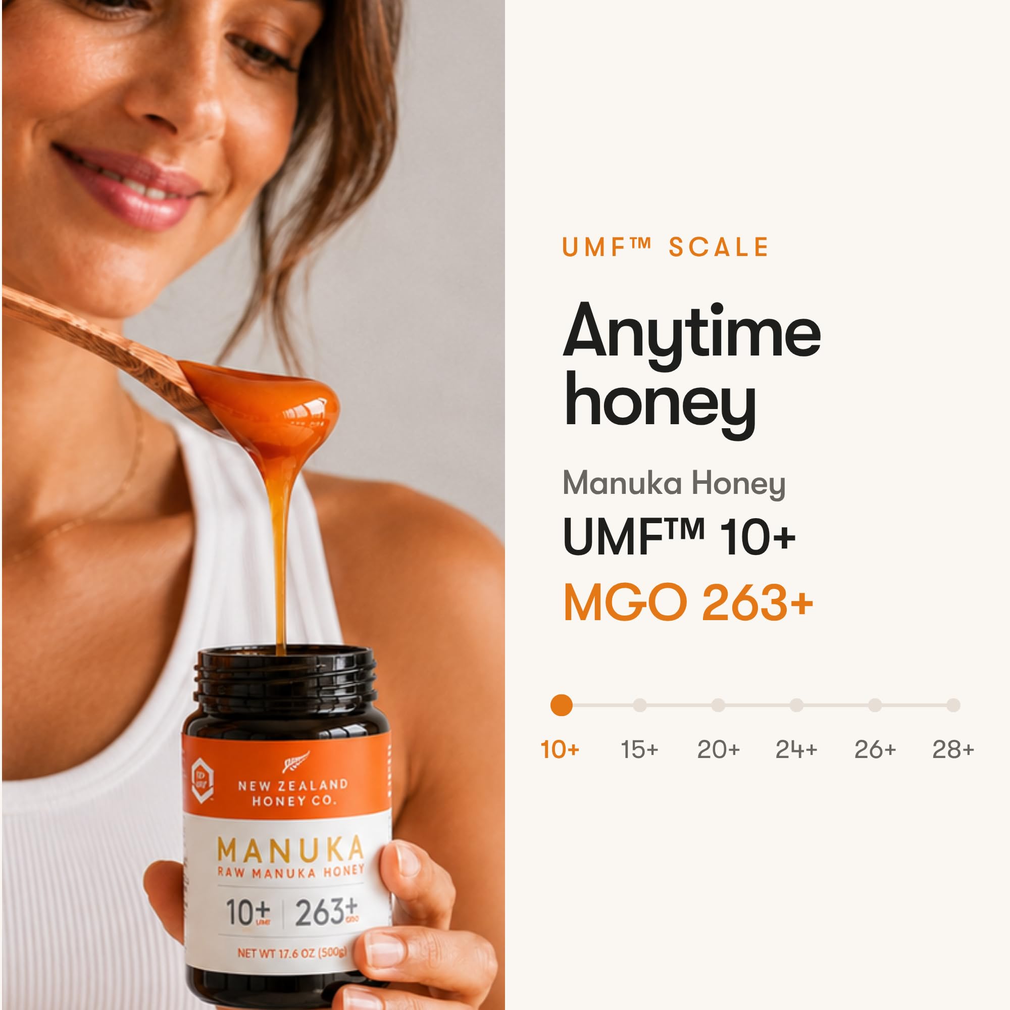 NEW ZEALAND HONEY CO applied as a face mask for gentle skin nourishment