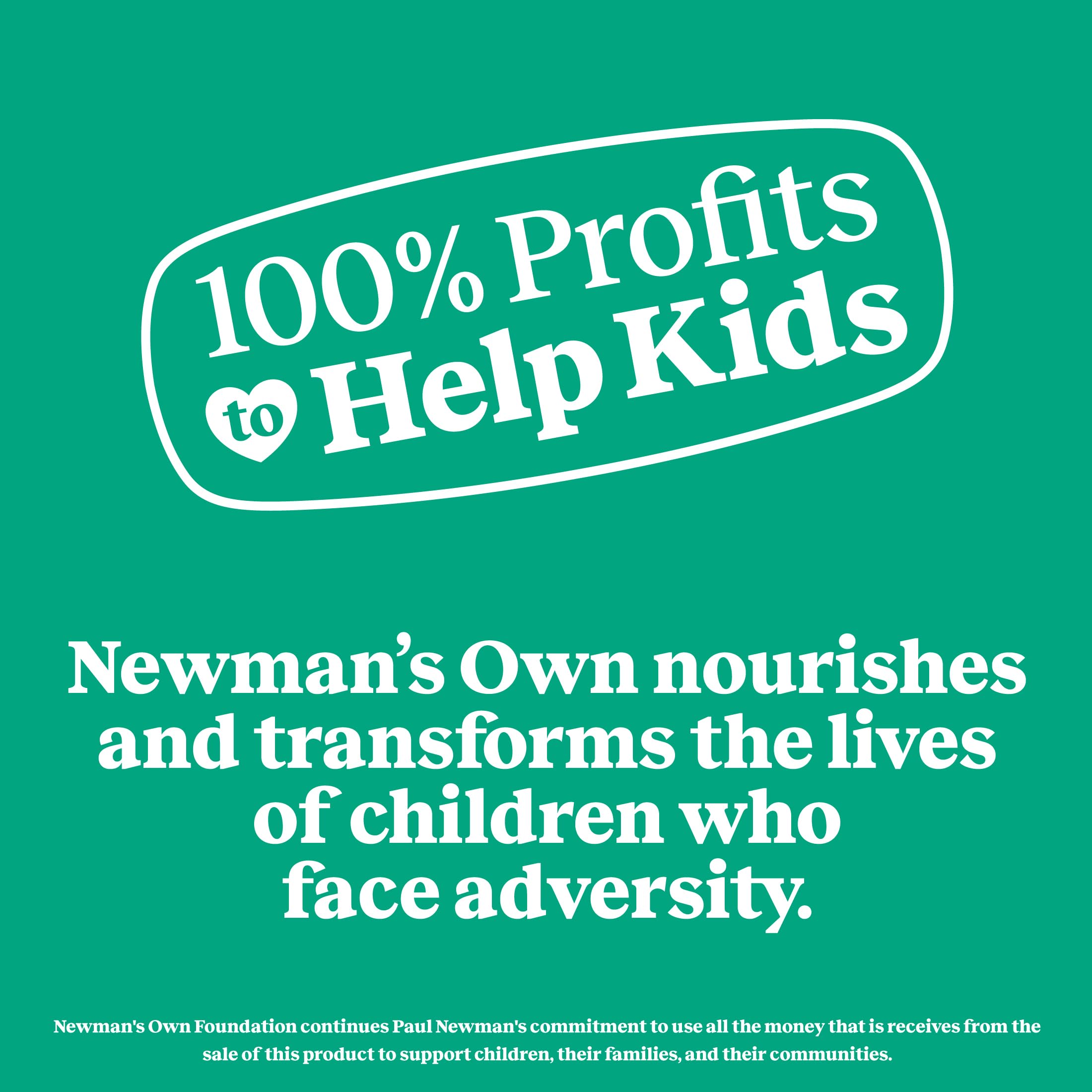 Newman's Own stacked boxes for bulk supply and convenient storage benefit