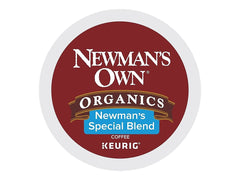 Newman's Own front box showing 24-count K-Cups and bold branding for easy identification