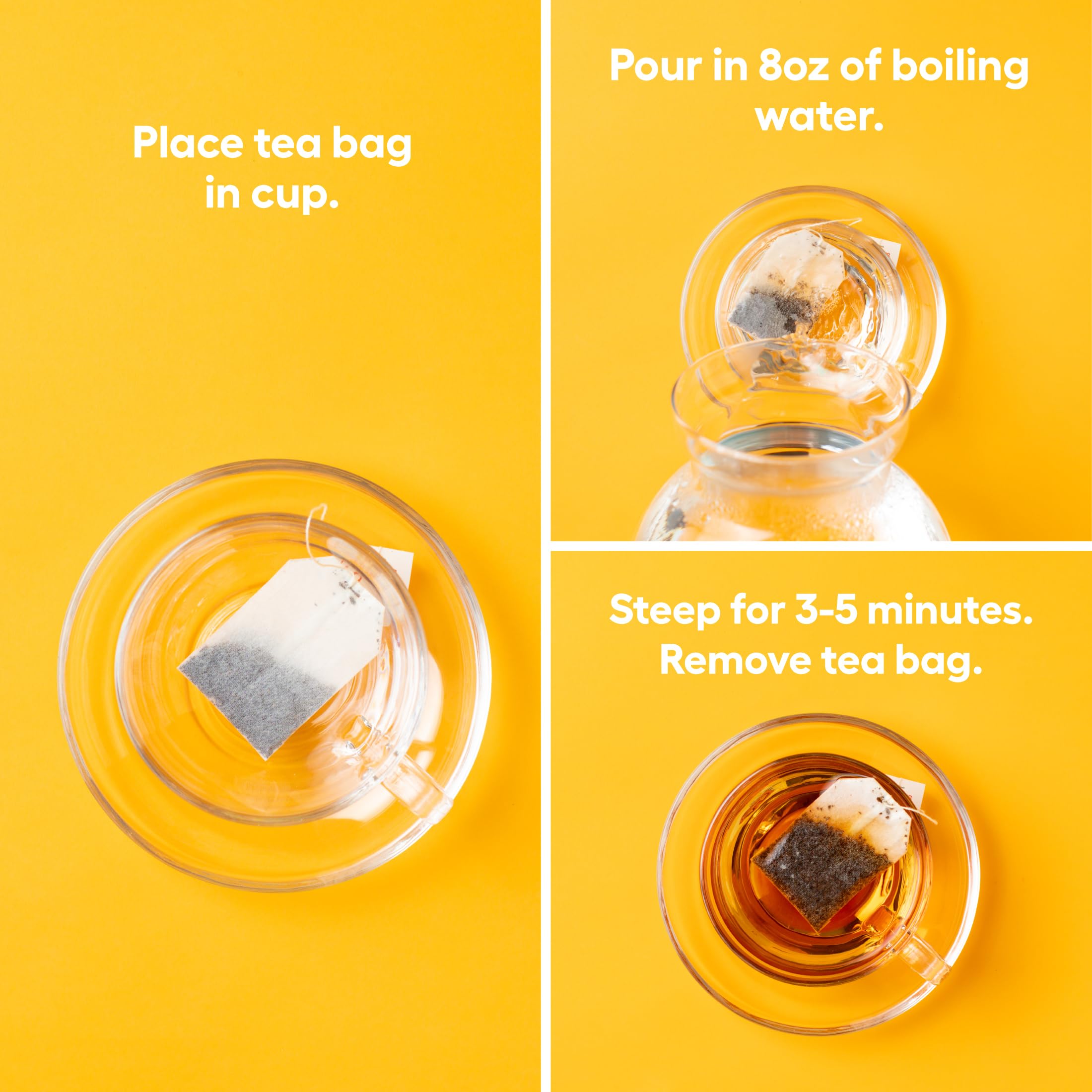 Newman's Own close-up of a tea bag texture emphasizing quality leaf blend