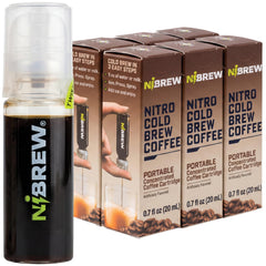 NiBREW front packaging showing six cartridges and visible branding for convenience