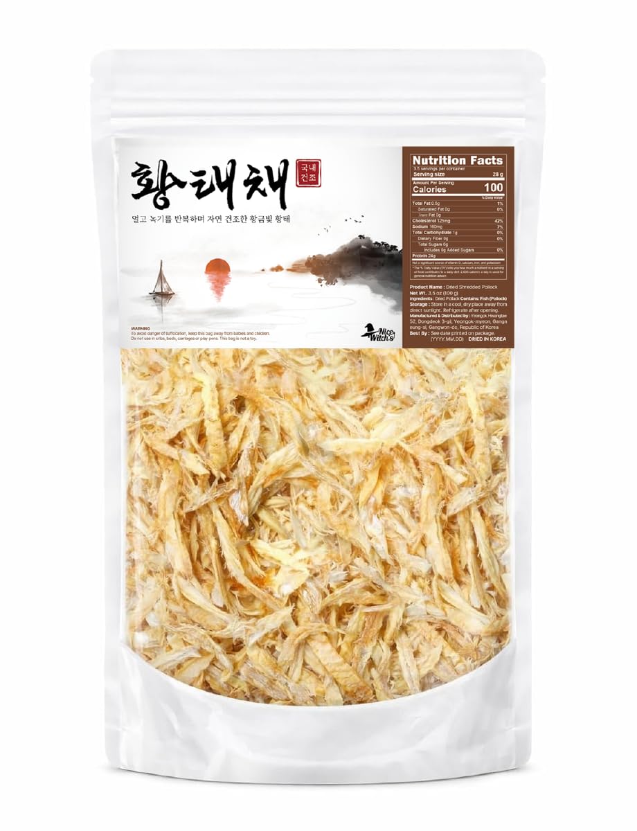 NICE WITCH'S front packaging showing 100g pouch and product benefits