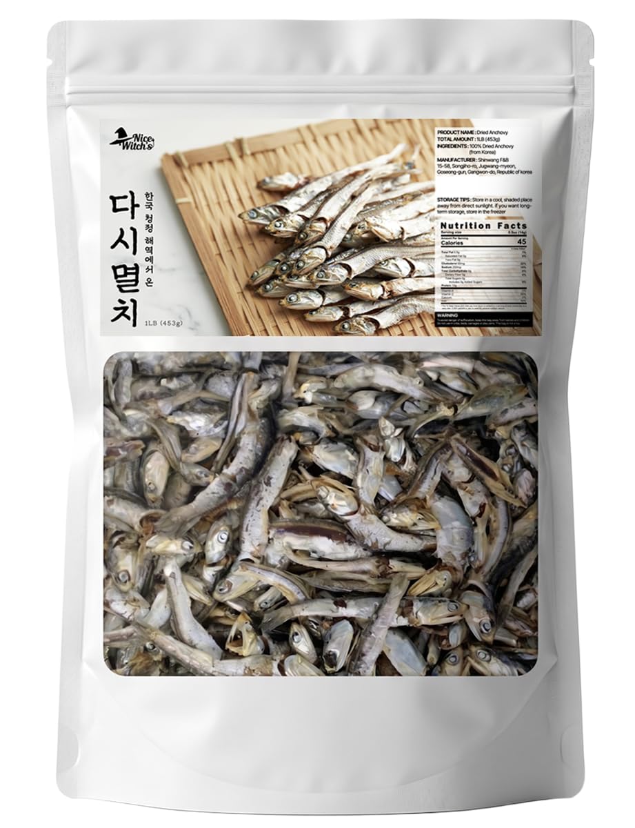 NICE WITCH'S front packaging showing 1 lb anchor pack and clear contents