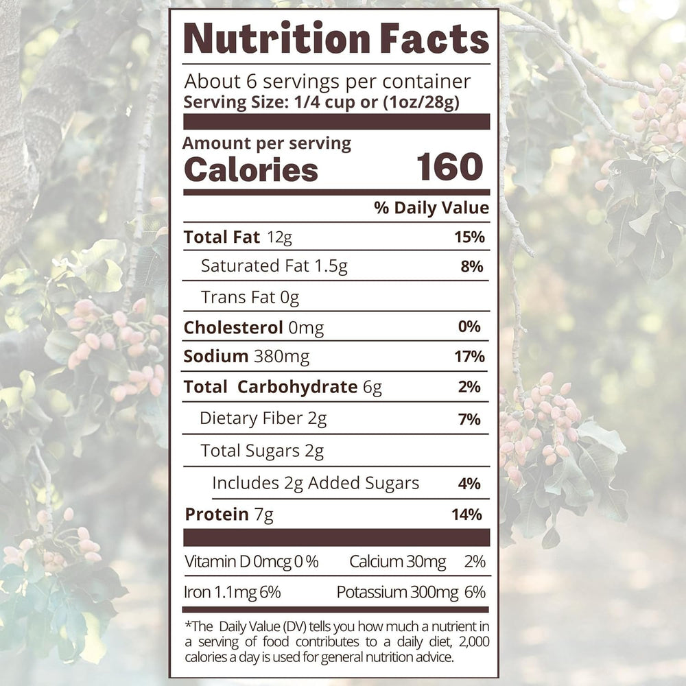 Nichols Farms close-up on seasoning and nut texture highlighting bold flavor boost