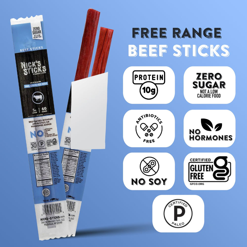 Nick's Sticks held in hand to show scale and grab-and-go convenience