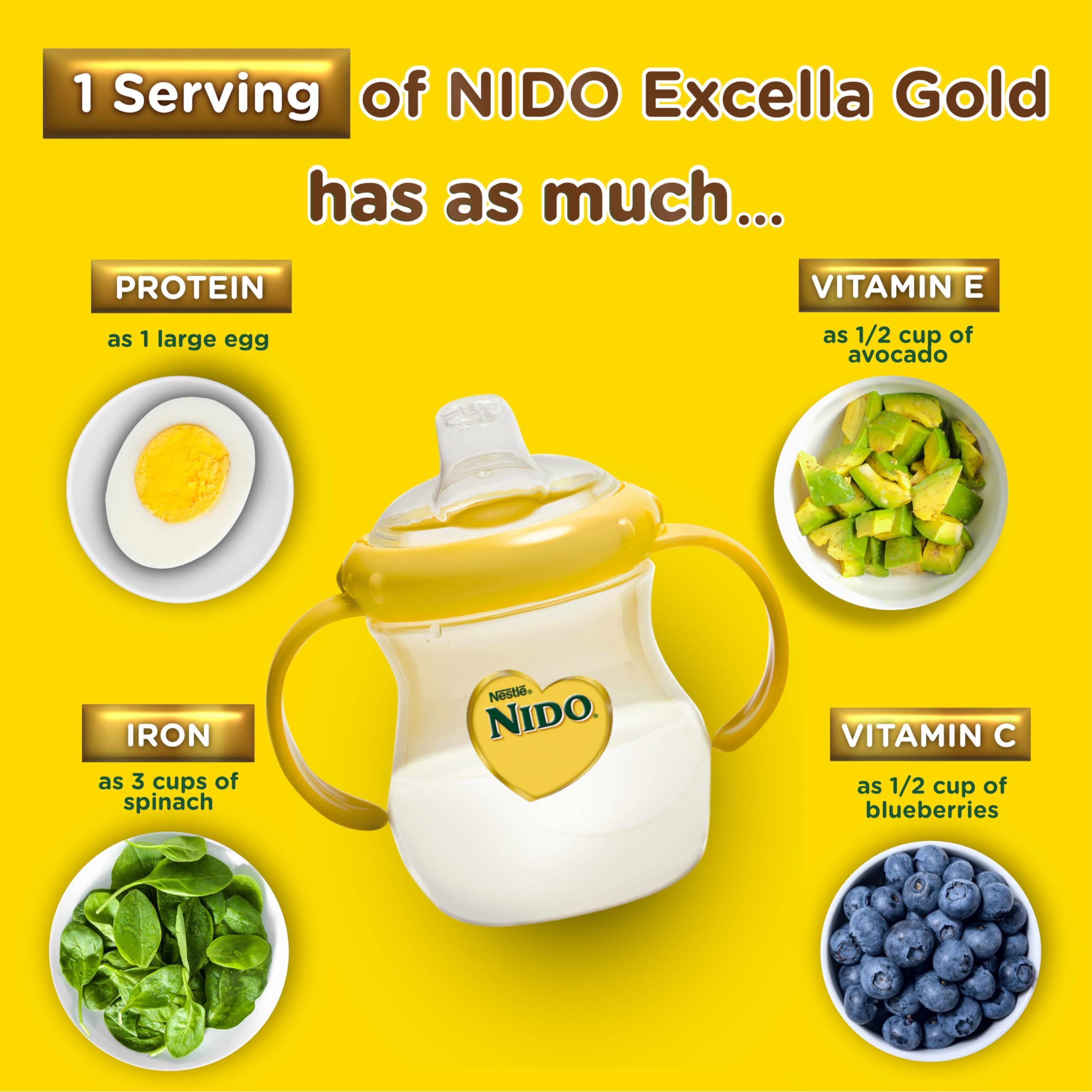 Nido powder close-up texture demonstrating smooth mixability