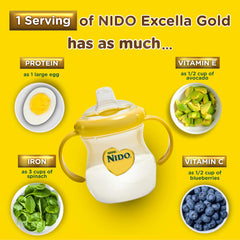Nido powder close-up texture demonstrating smooth mixability