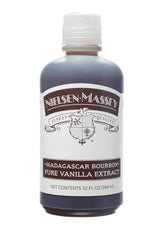 Nielsen-Massey front label on 32 oz bottle showing product name and benefits