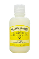 Nielsen-Massey bottle front label showing brand and product for clear identification