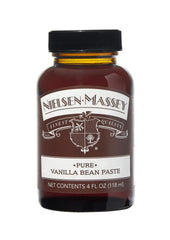Nielsen-Massey jar front view showing label and size for clear product identification