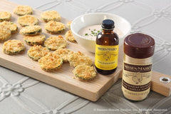 Nielsen-Massey vanilla powder used in cupcakes for rich vanilla flavor without added liquid