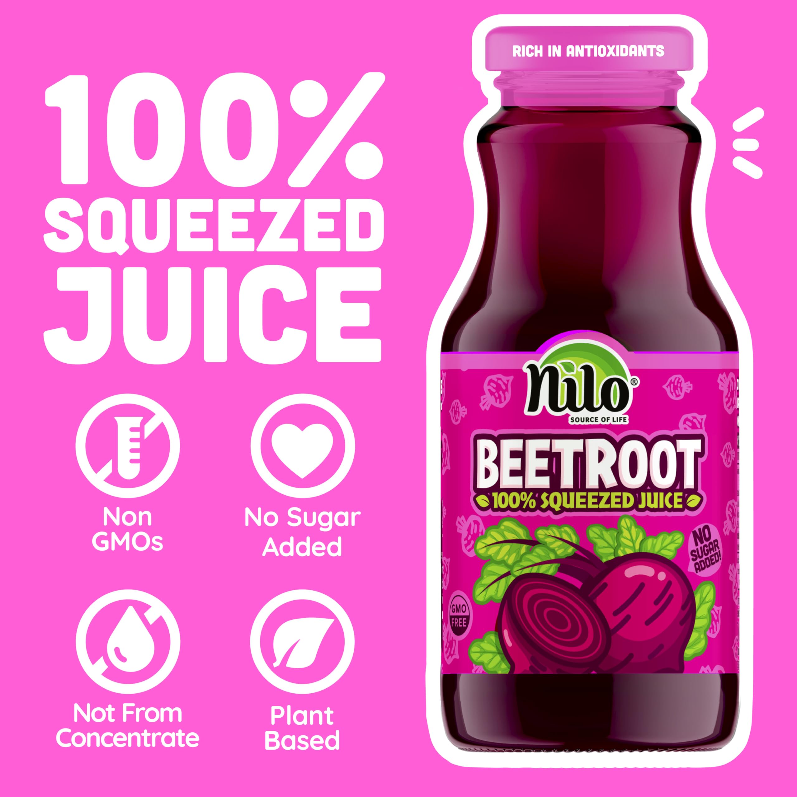 NILO bottle held in hand showing size and convenient single-serve benefit