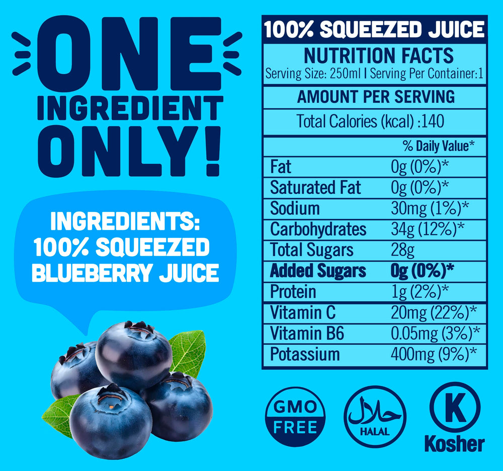 NILO wild blueberries on farm conveying local sourcing and quality