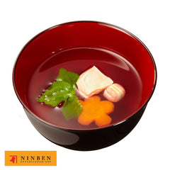ninben kelp and dried bonito display, illustrates natural ingredients and umami source