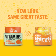 Ninja Thirsti Berry Burst being poured into a glass showing bold flavor instant refreshment