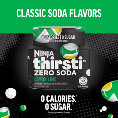 Ninja Thirsti pod close-up texture highlighting compact design and convenience