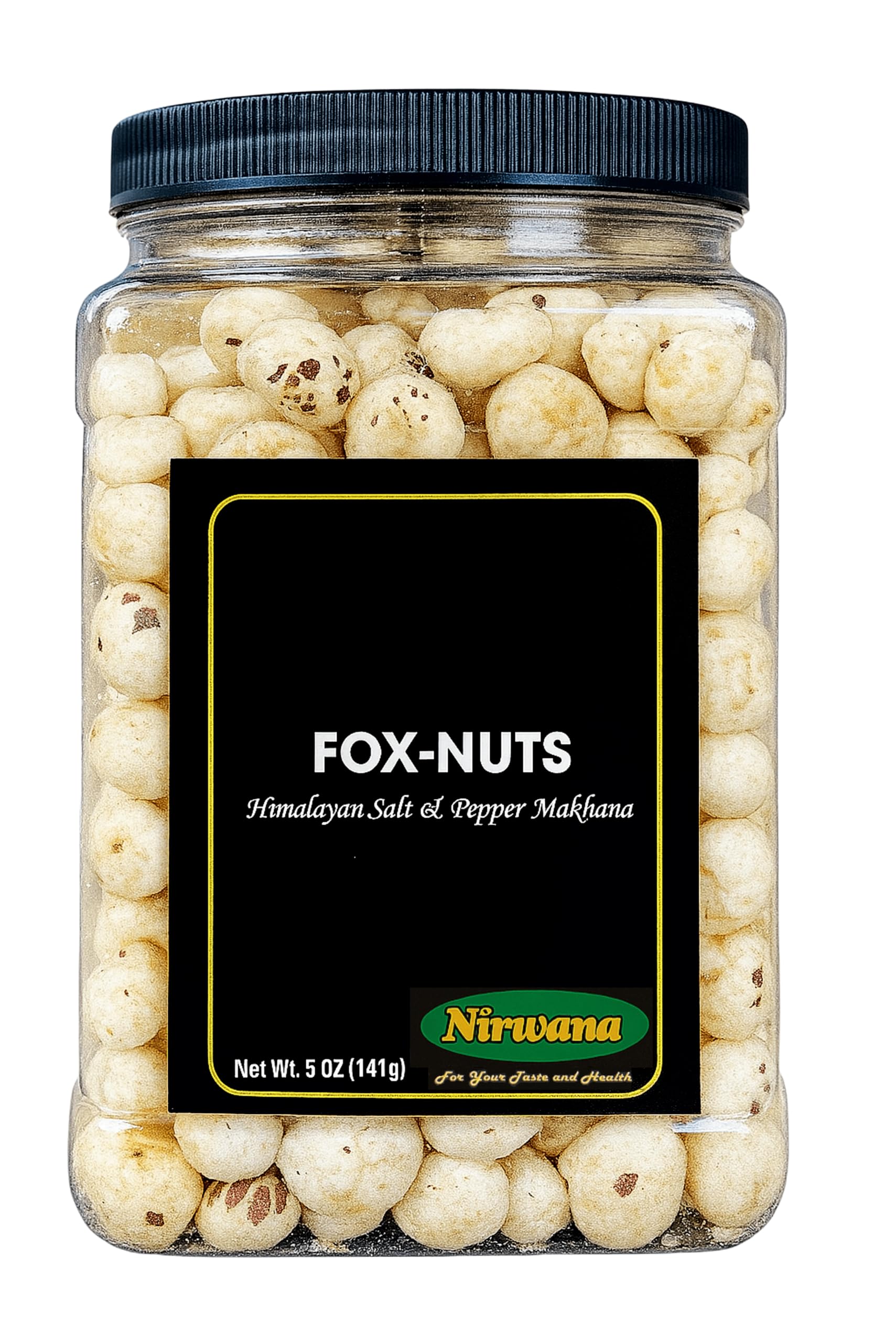 Nirwana front packaging showing 5oz pouch and product benefit of fresh convenience