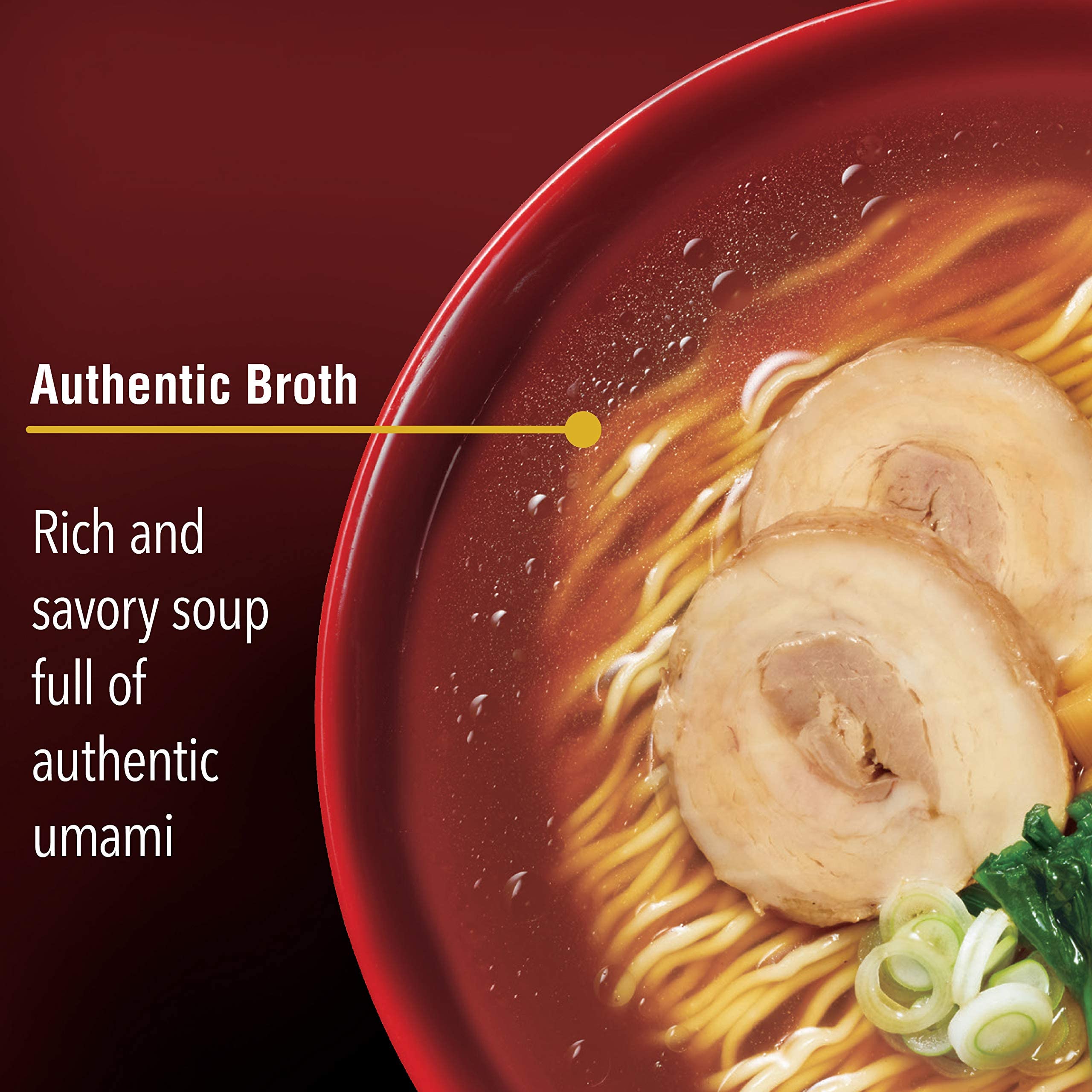 NISSIN RAOH noodles with boiling water being poured — quick four-minute preparation benefit