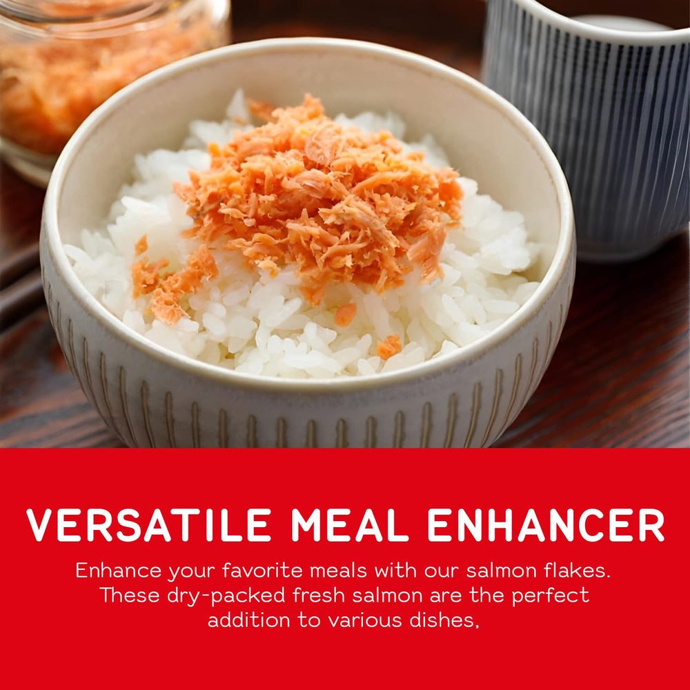 Nissui flakes used outdoors on picnic spread for easy portable meals