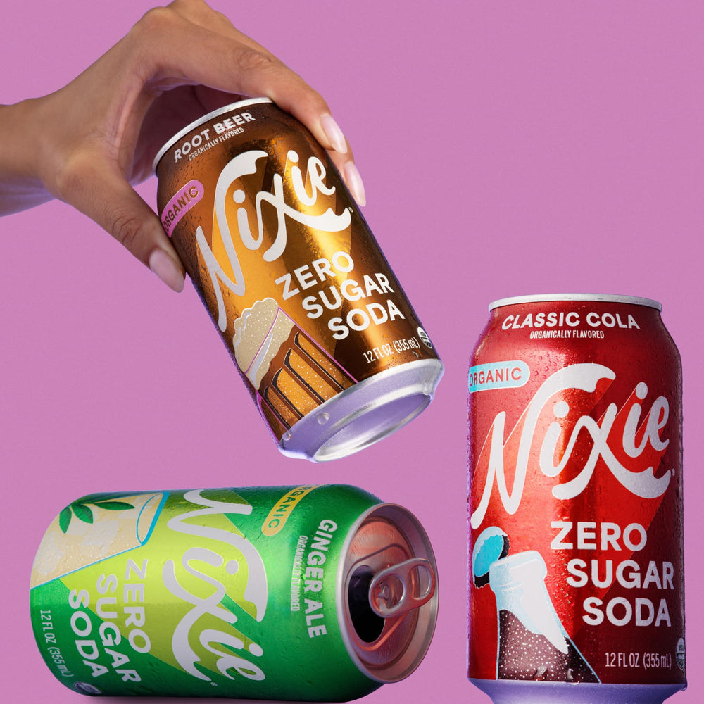 Nixie root beer paired with dessert showing versatile pairing benefit