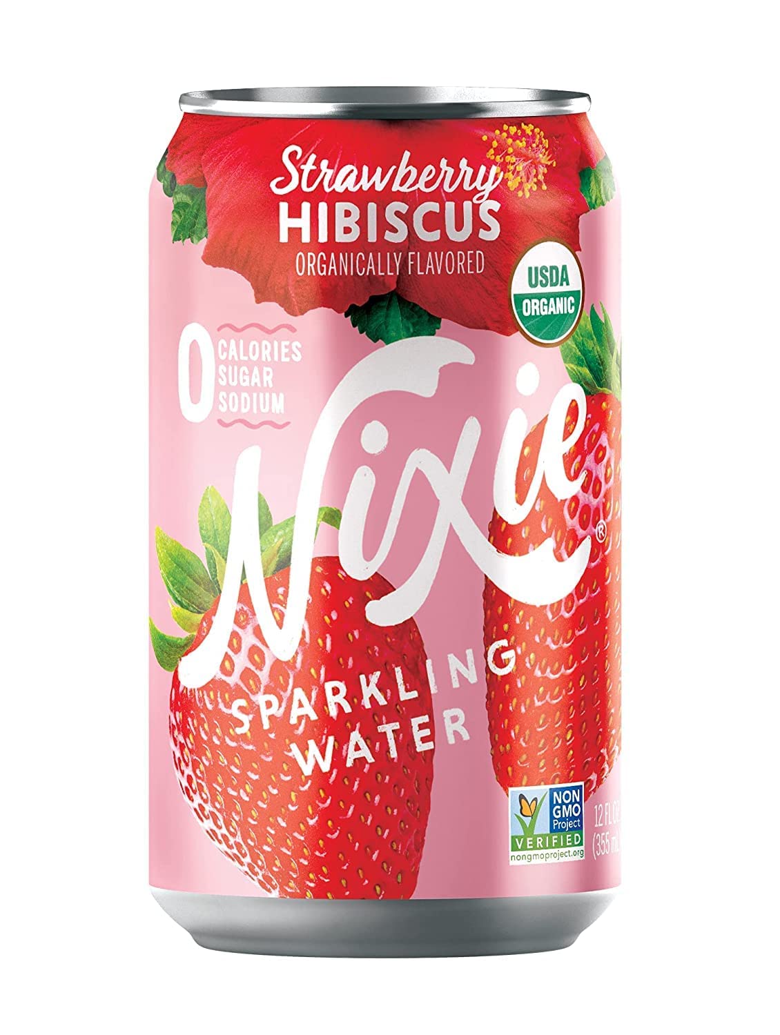 Nixie front packaging showing 8-pack and vibrant label, highlights organic benefit