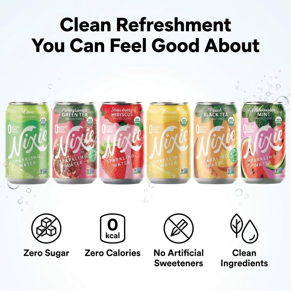 Nixie assortment spread on table demonstrating flavor options for guests