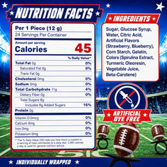 NLS Candy Co. close-up of the football-shaped lollipop texture and white lace detail for visual appeal