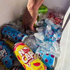 NO CAP! Apple Rizz can close-up showing crisp apple notes and thirst-quenching fizz