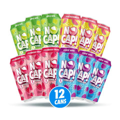 NO CAP! Bussin' Berry can close-up highlighting flavor and refreshing fizz
