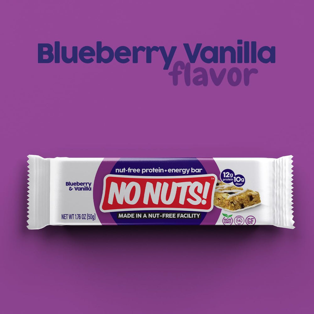 No Nuts! stacked bars in a pantry to show bulk storage and subscribe-and-save value