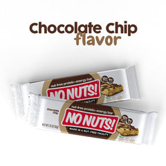 No Nuts! close-up of chocolate chips highlighting real chocolate taste benefits