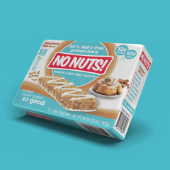 No Nuts! nut-free facility label emphasizing allergy-safe production benefit