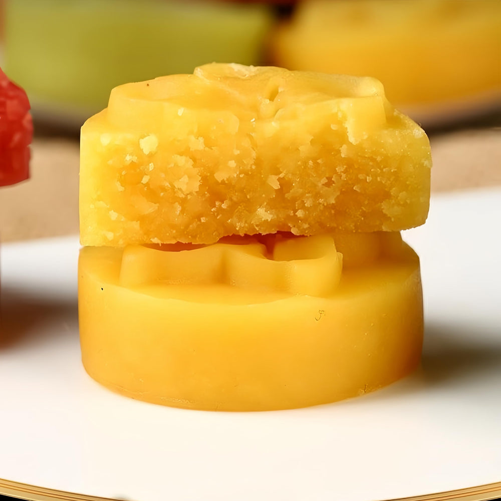 Noble Createaprototype moon cakes on tea table, pairing with tea enhances floral aroma benefit