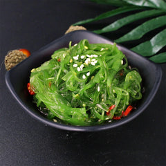 Noble Createaprototype close-up of shredded seaweed texture emphasizing crispness