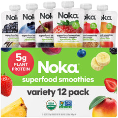 NOKA front packaging 12pk showing variety pack and compact benefit