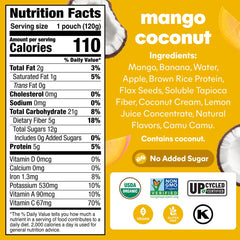 NOKA close-up of pouch texture highlighting smooth fruit puree