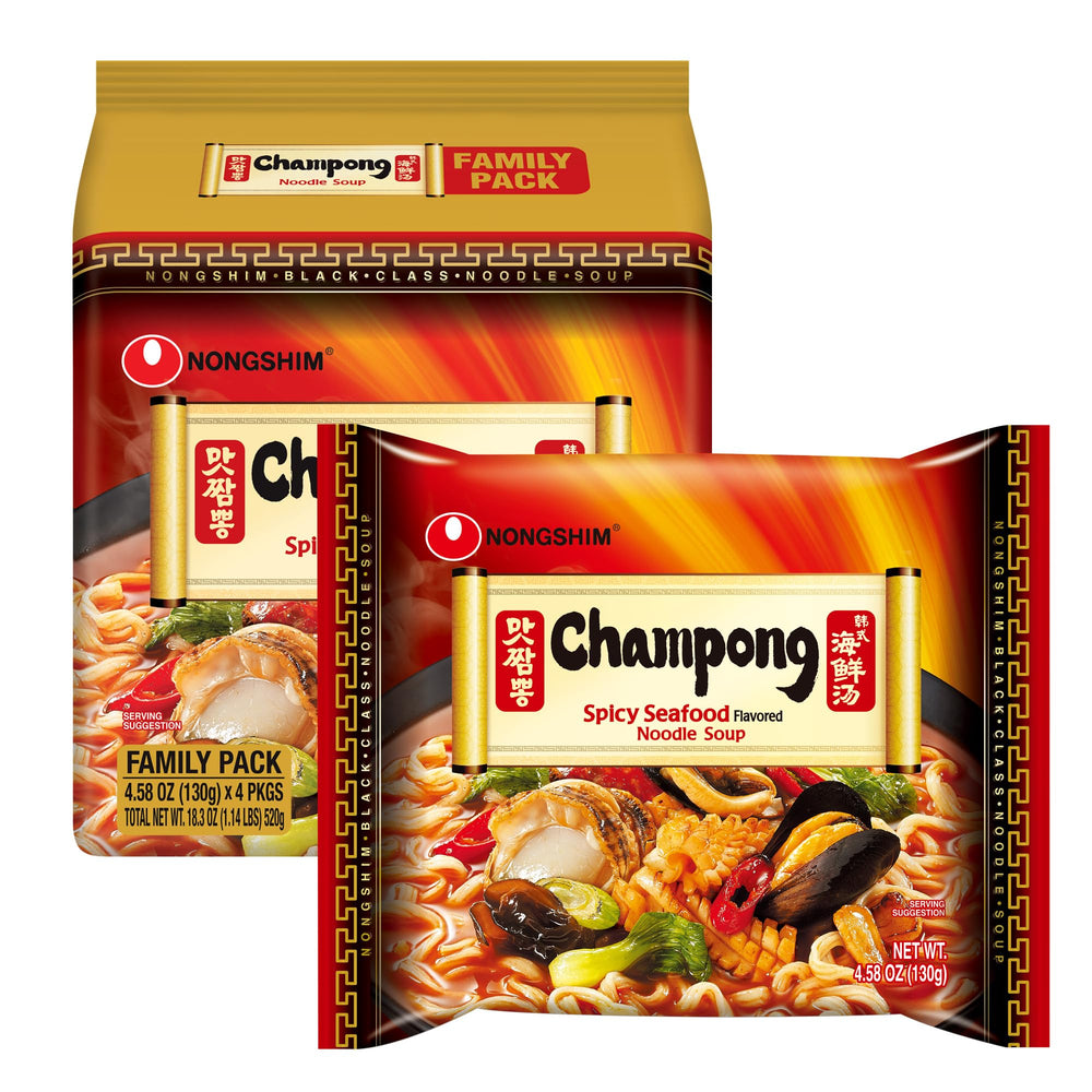 Nongshim front packaging showing product and convenience