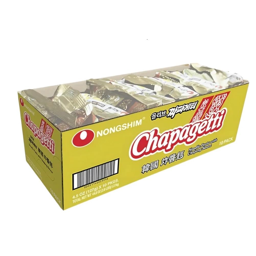 Nongshim Chapagetti front packaging showing product and convenience