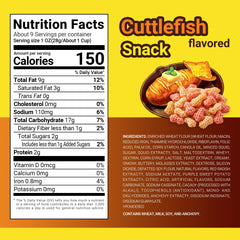 Nongshim close-up of airy crisp texture highlighting light crunchy bite