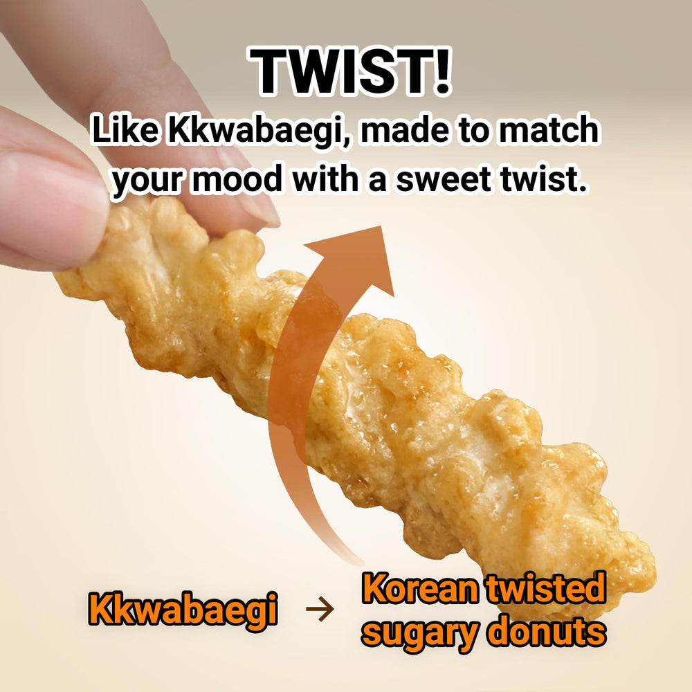 Nongshim Honey Twist served in a bowl for sharing and easy snacking