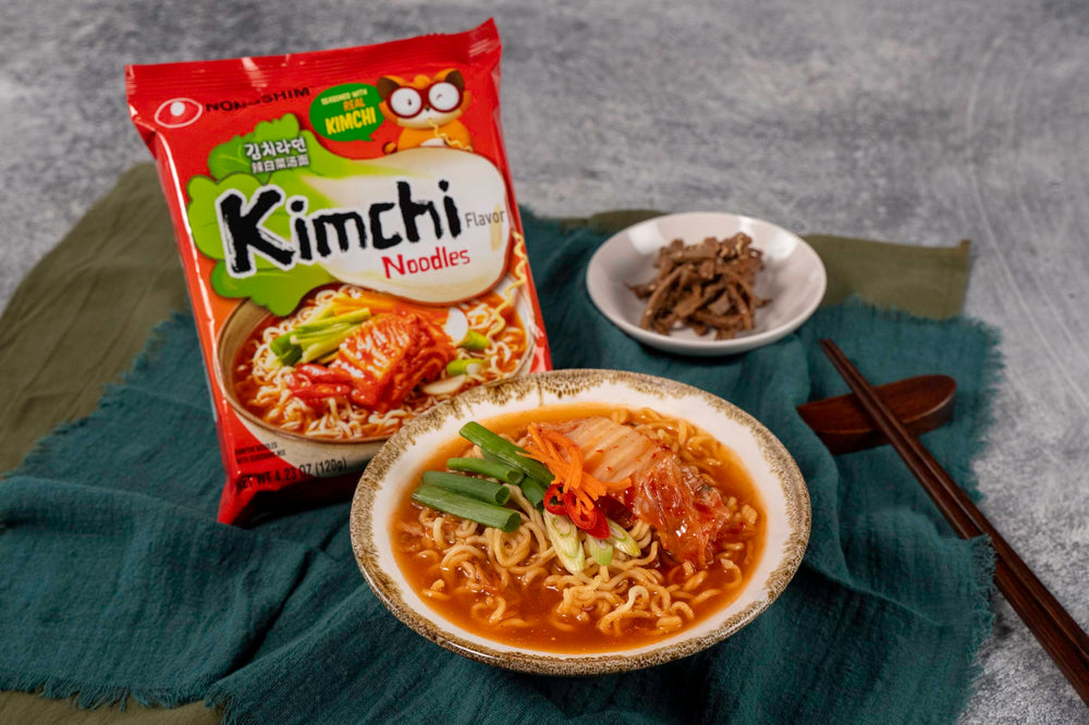 Nongshim microwavable bowl ready to heat for fast convenient meal preparation